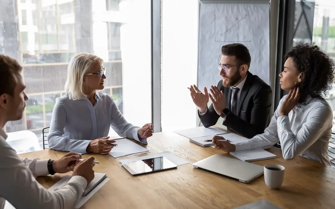 CFO presenting ESG investment opportunities for long-term sustainability and reduced operational costs